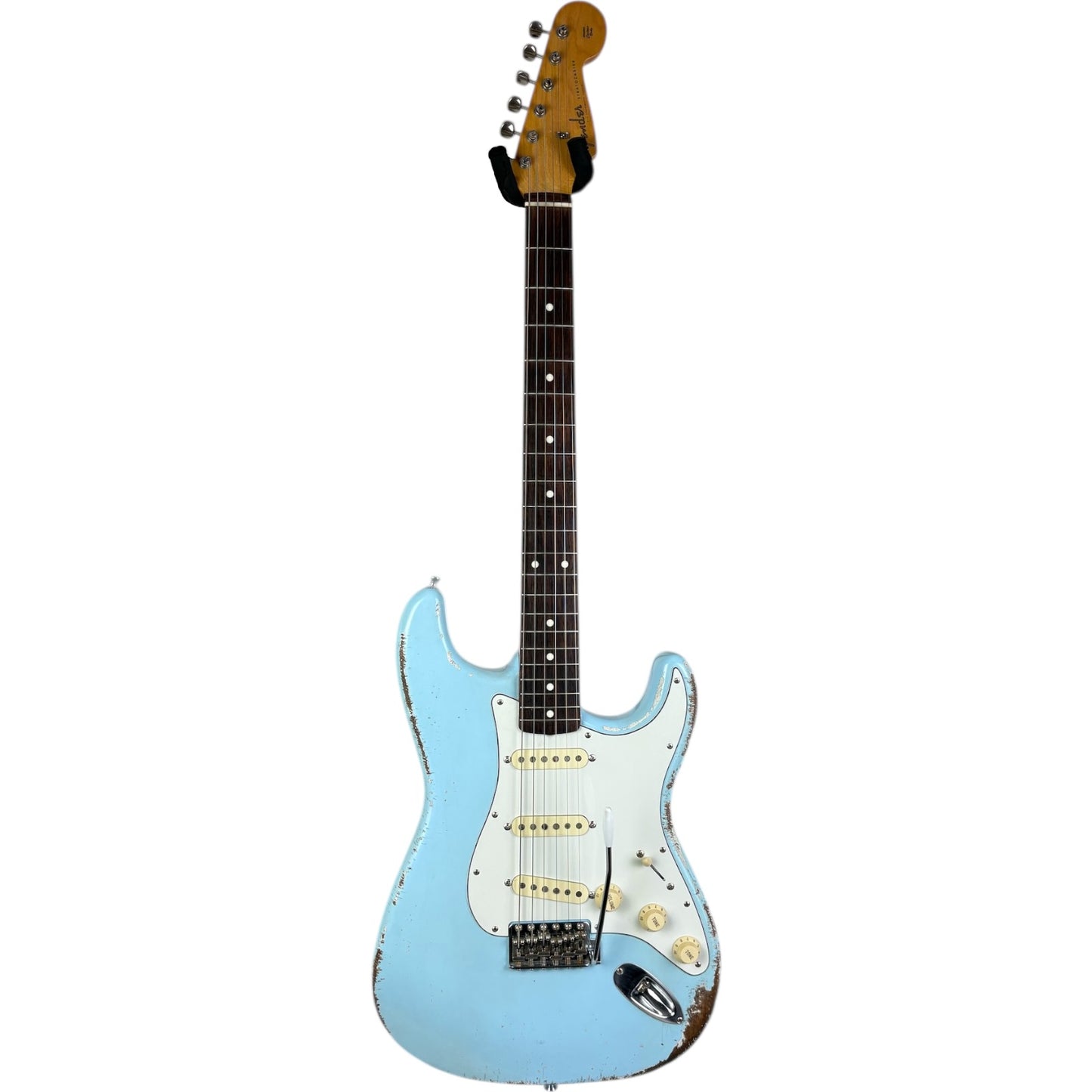 Fender MJT 62 Réédition Stratocaster - Bleu Sonique - Heavy Relic