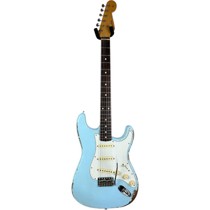 Fender MJT 62 Réédition Stratocaster - Bleu Sonique - Heavy Relic