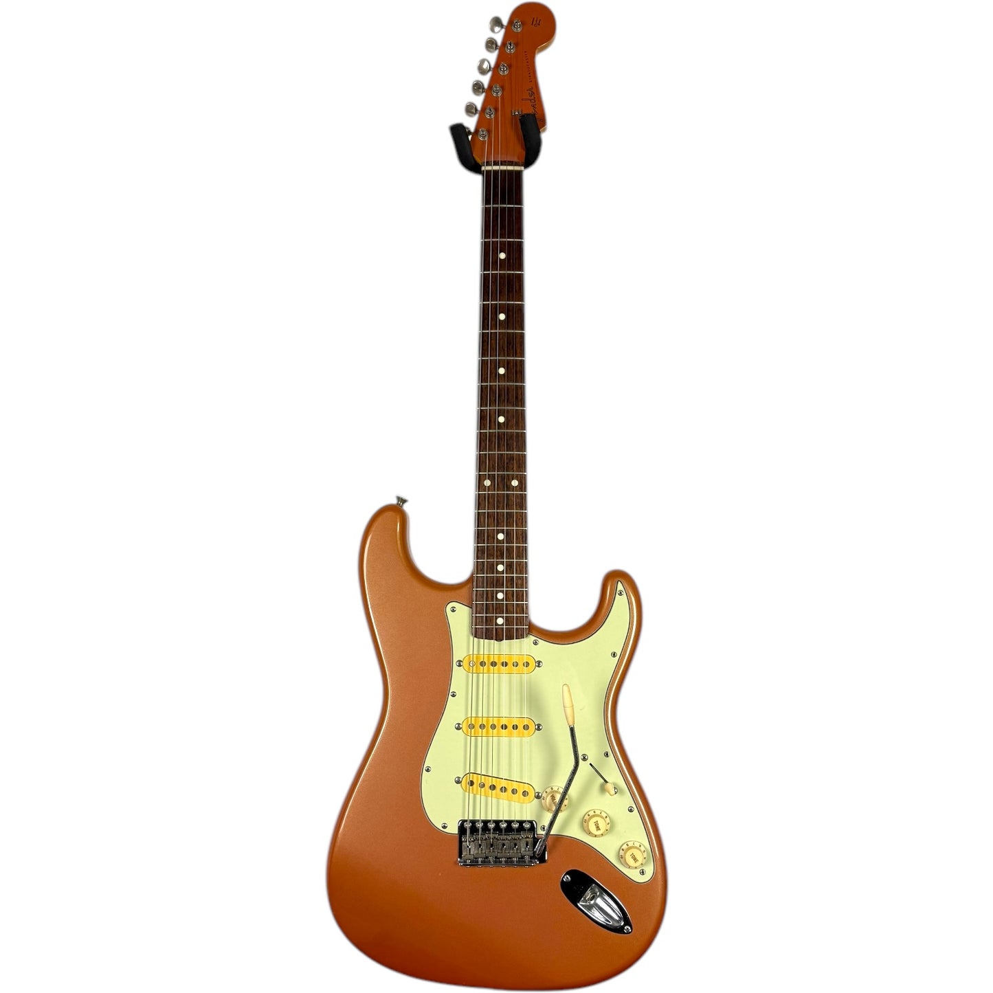 Fender Japan ST62-65AS ’62 Reissue Stratocaster Limited 40th Anniversary 1994 - Burgundy Mist, matching Headstock