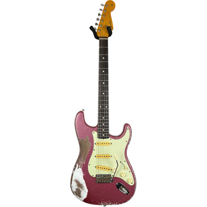 Fender MJT 60s Reissue Stratocaster - Burgundy Mist - Heavy Relic