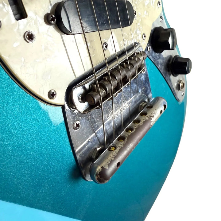 Fender Mustang 1978 - Competition Blue Refin - Pat´s Guitars
