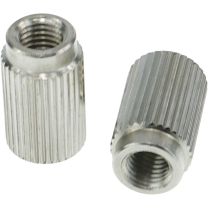 Faber TPI-A-ING Faber 5/16-24 tommer tailpiece-indlæg (par) Stål, nikkelbelagt, blank