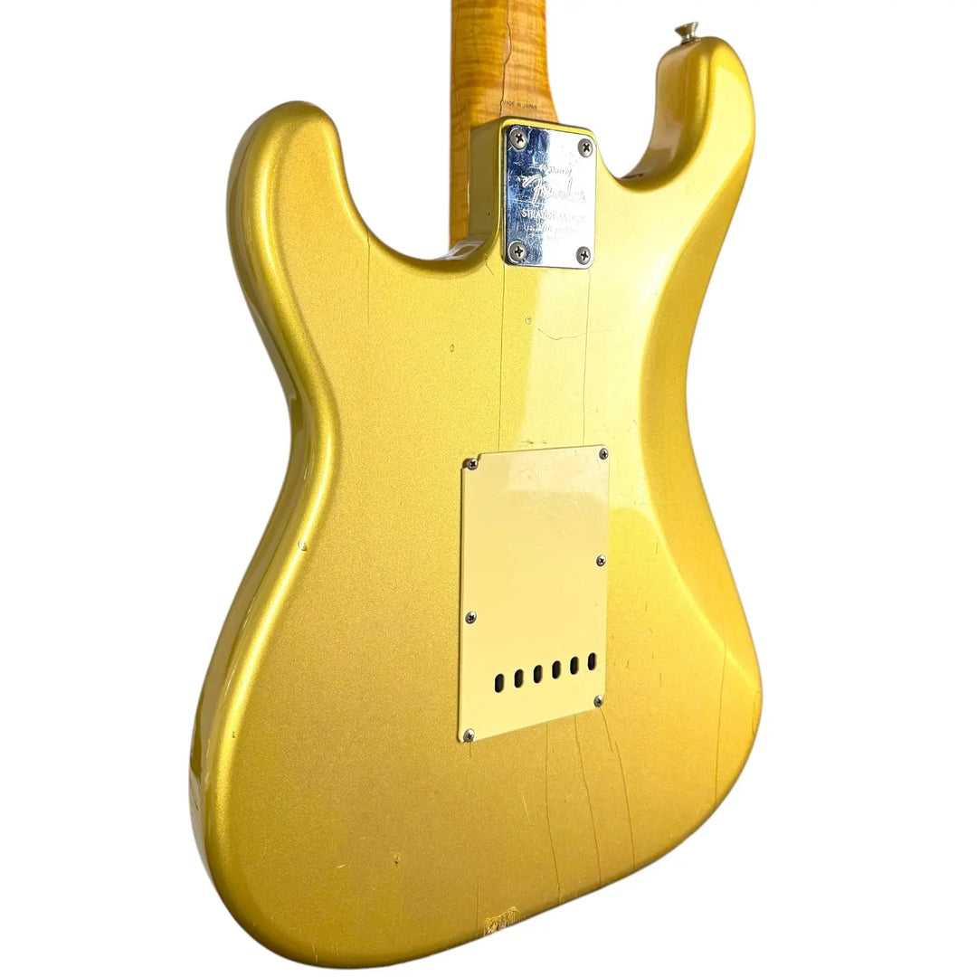 Fender Japan ST62-65AS 40th Anniversary 62‘ Reissue Stratocaster - Gold - Matching Headstock Fender