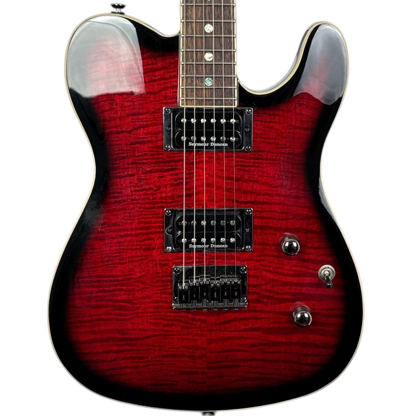 Fender FMT Custom Telecaster 2021 - Μαύρο Cherry Burst