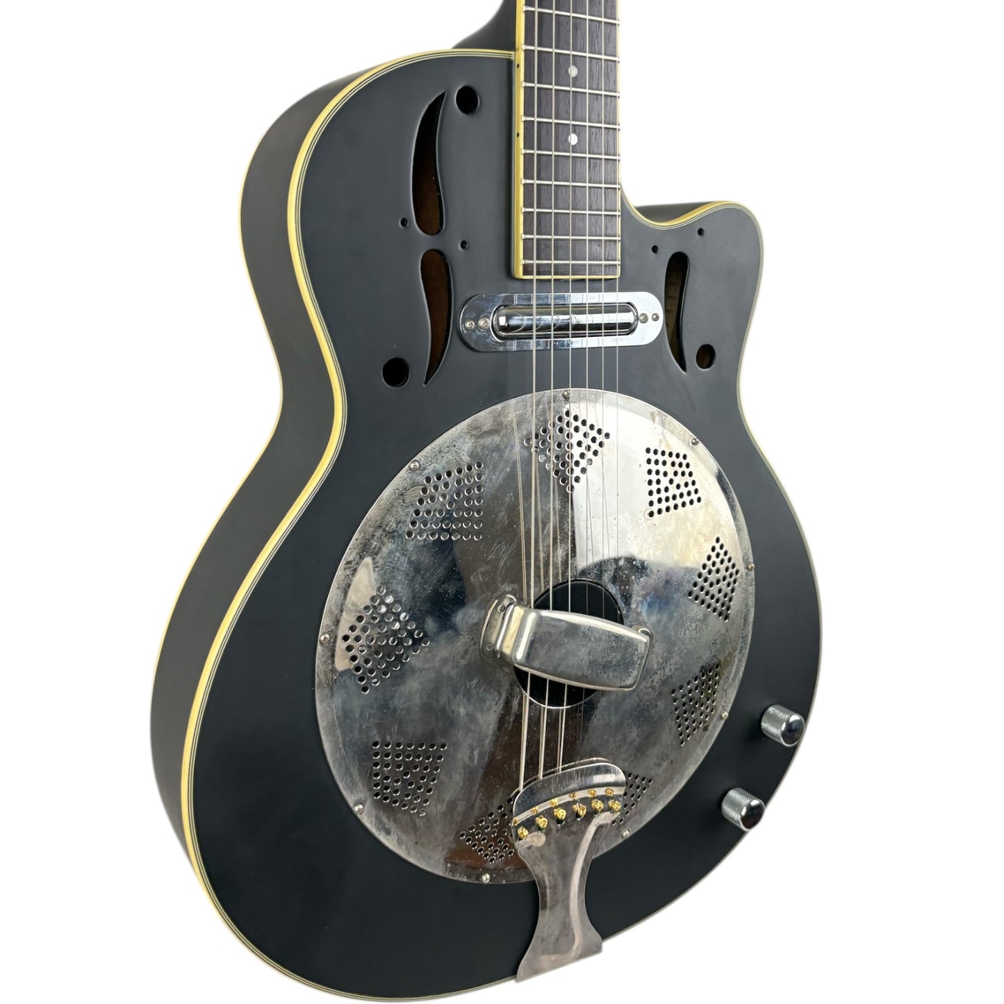 Harley Benton Resonator - Černá