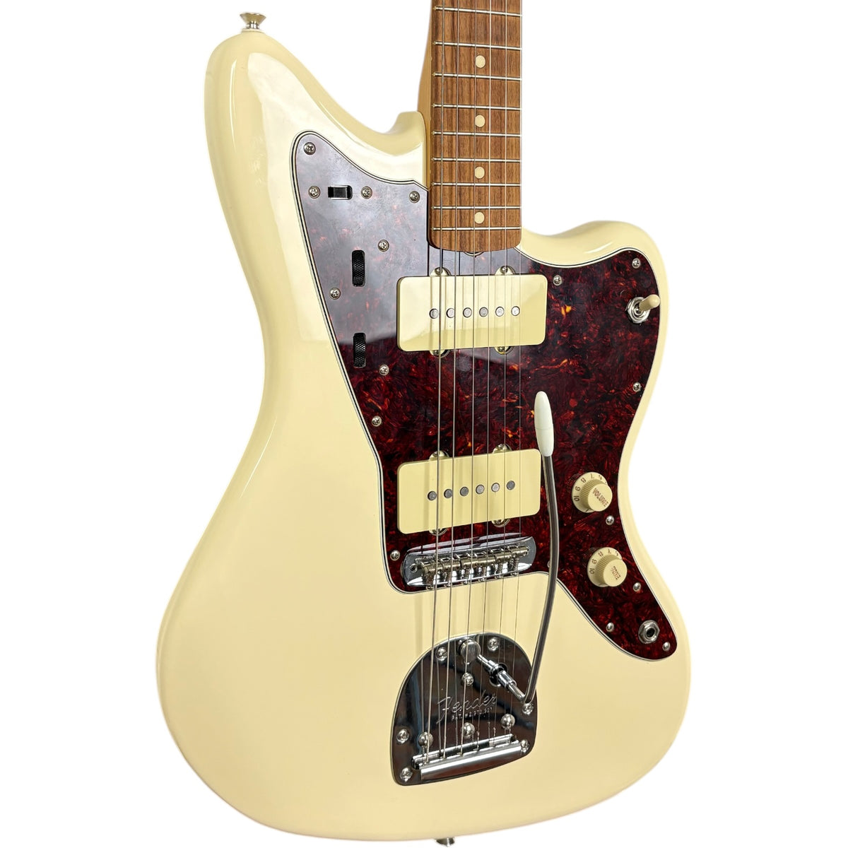 Fender Vintera 60s Jazzmaster 2022 - Olympic White - Matching Headstock