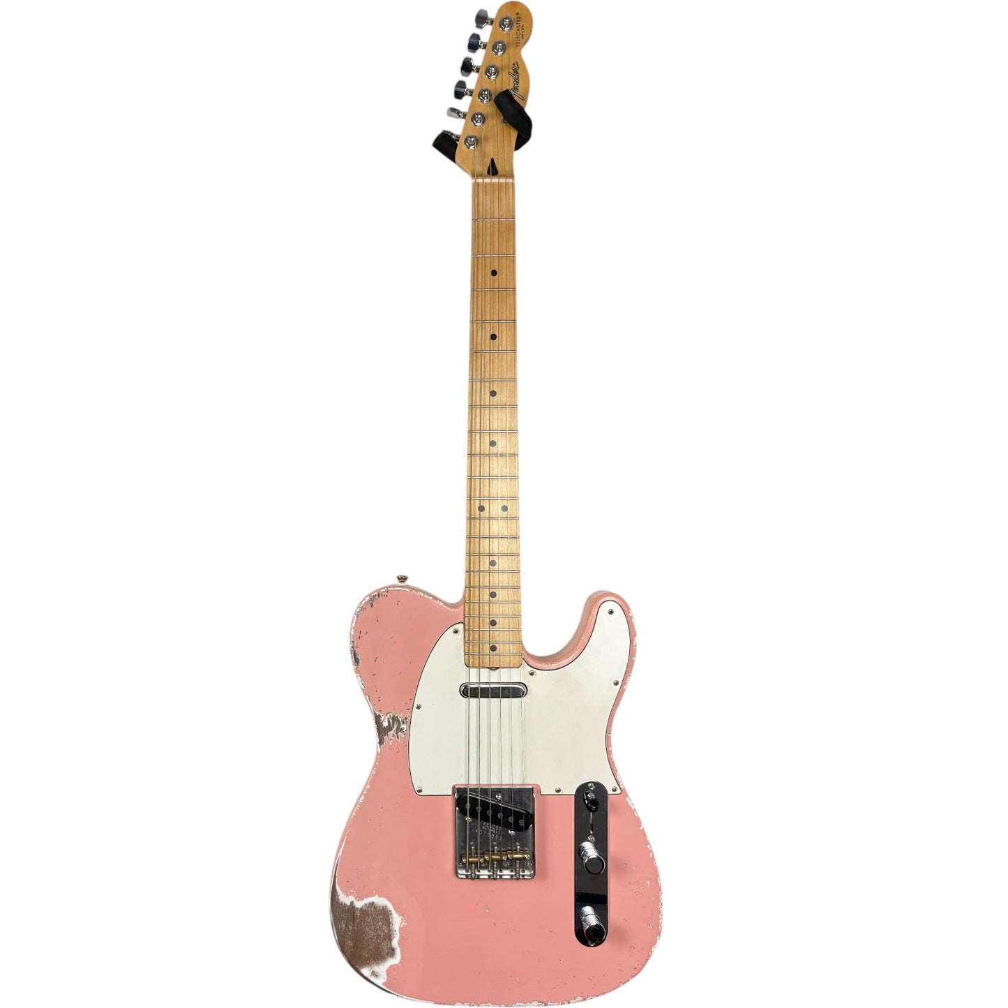 Fender MJT Telecaster réédition des années 50 – Rose coquillage – Relic très marqué