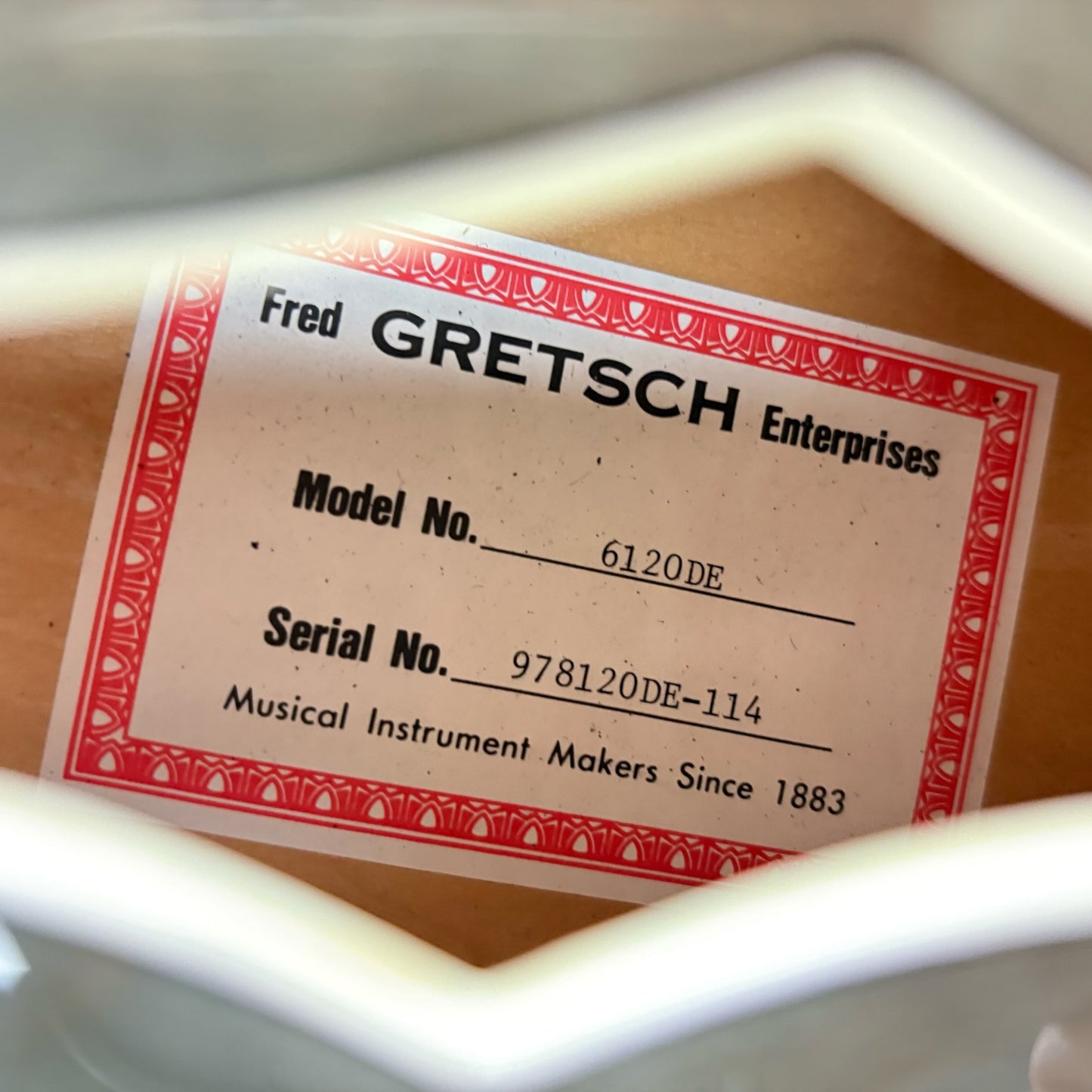 Gretsch 6120DE Duane Eddy Signature 1997 - Ebony Burst