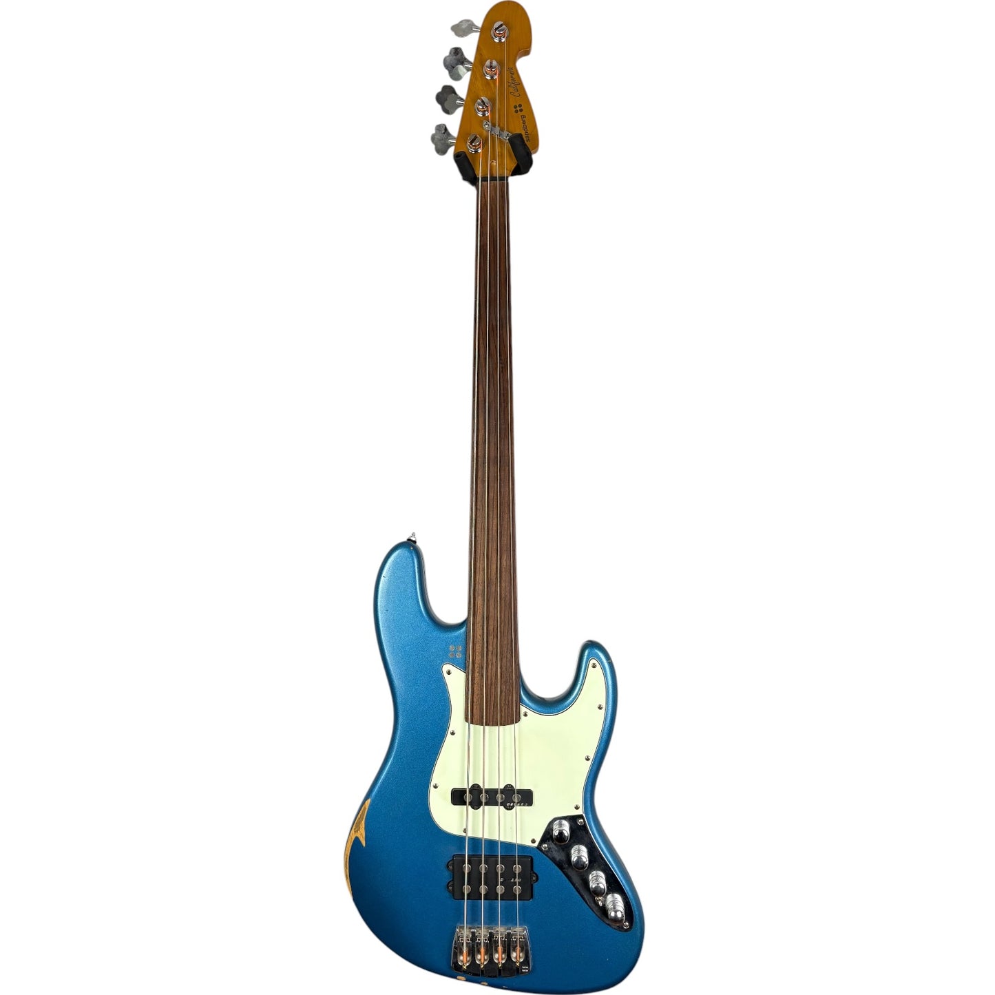 Sandberg California JM4 båndløs bas Soft Aged – Lake Placid Blue