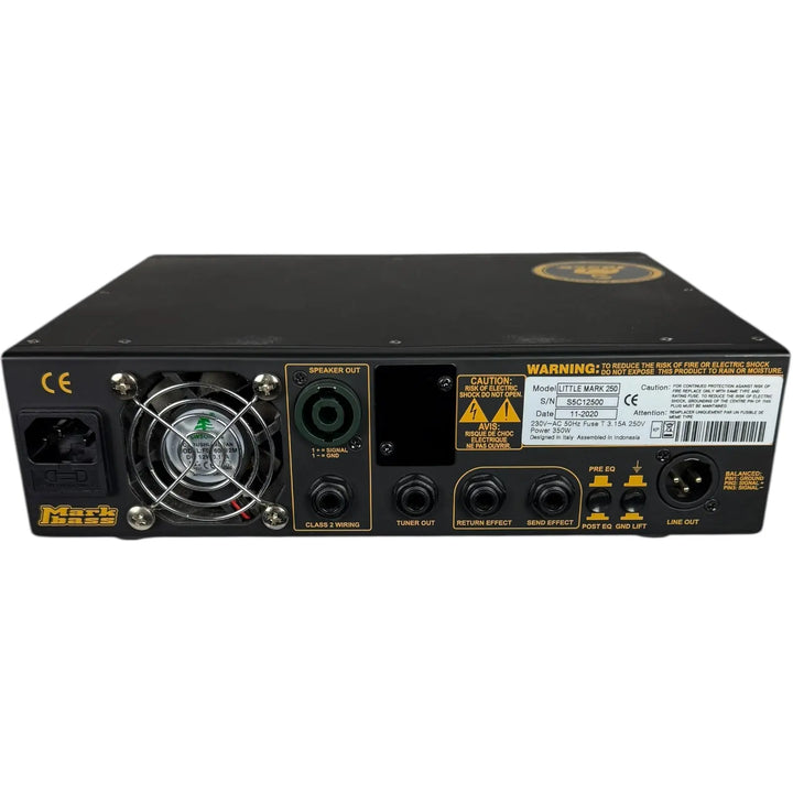 Marc Bass - Little Mark 250 Black Line Pat´s Guitars