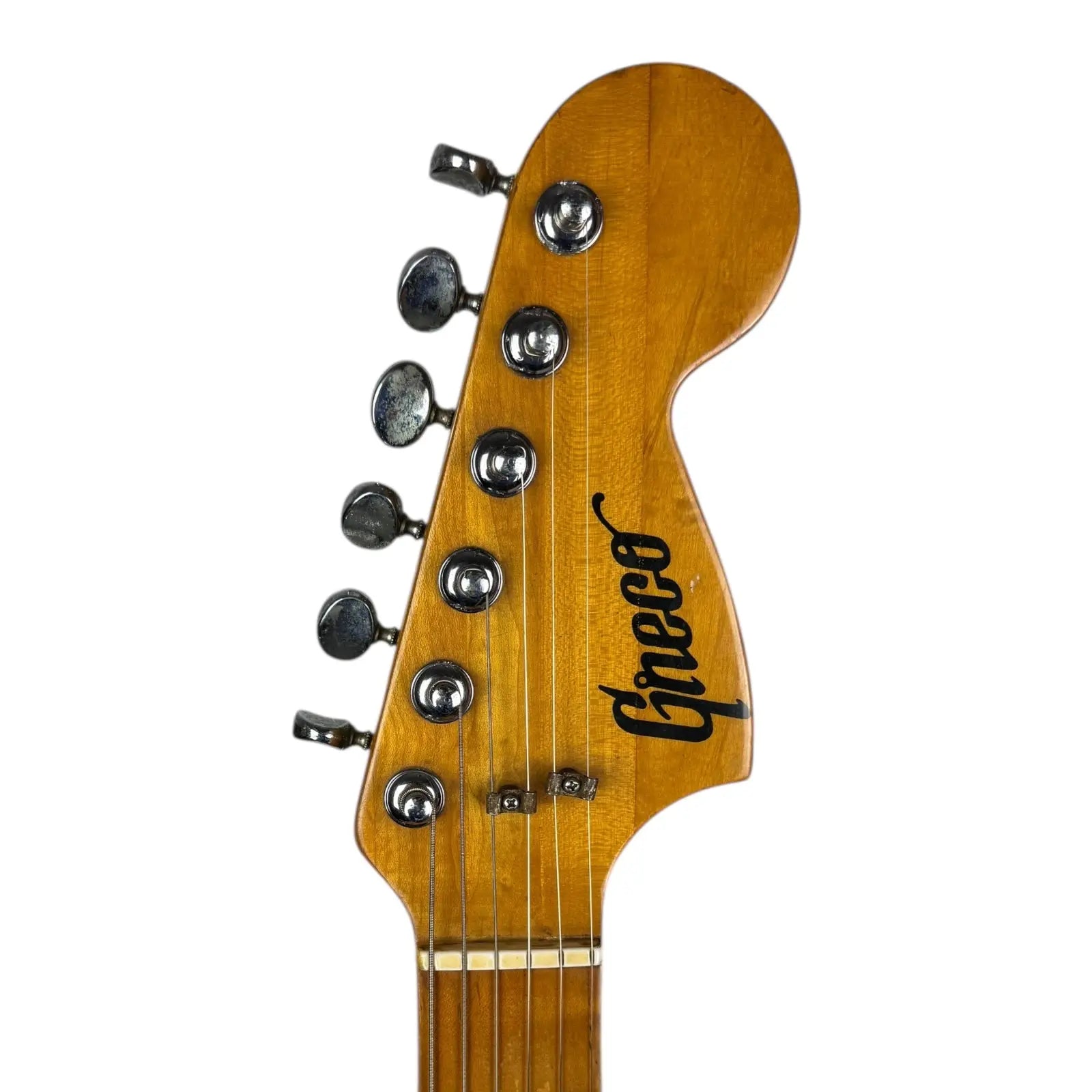 Greco Matsumoku Stratocaster 1970s - Vintage White - Pat's Guitars