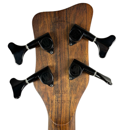 Warwick Corvette $$ Special Edition Double Buck Bass 2009 - Macassar Ebony Top