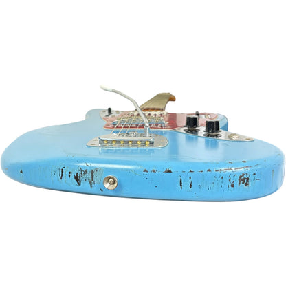 Fender Japan 66 Reissue Jaguar 1997-2000 - Blue Repaint