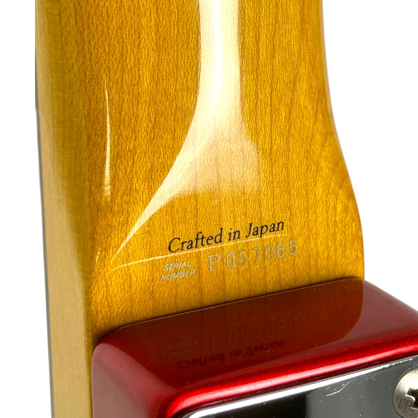 Fender Japan JG66-85 ‘66 Reissue Jaguar 1999-2002 - Candy Apple Red