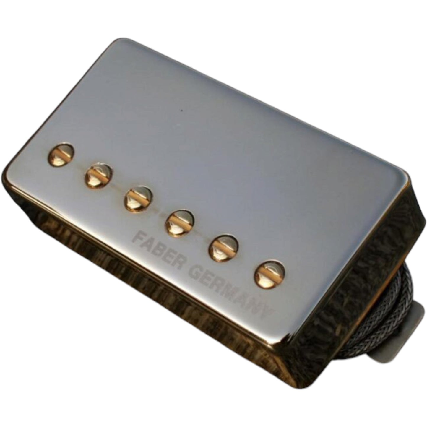 Faber PUPCG-BGG Faber Pickup Concerto Grosso -Bridge- Classic '59 PAF -hand wound- Germany, Gold-plated cover