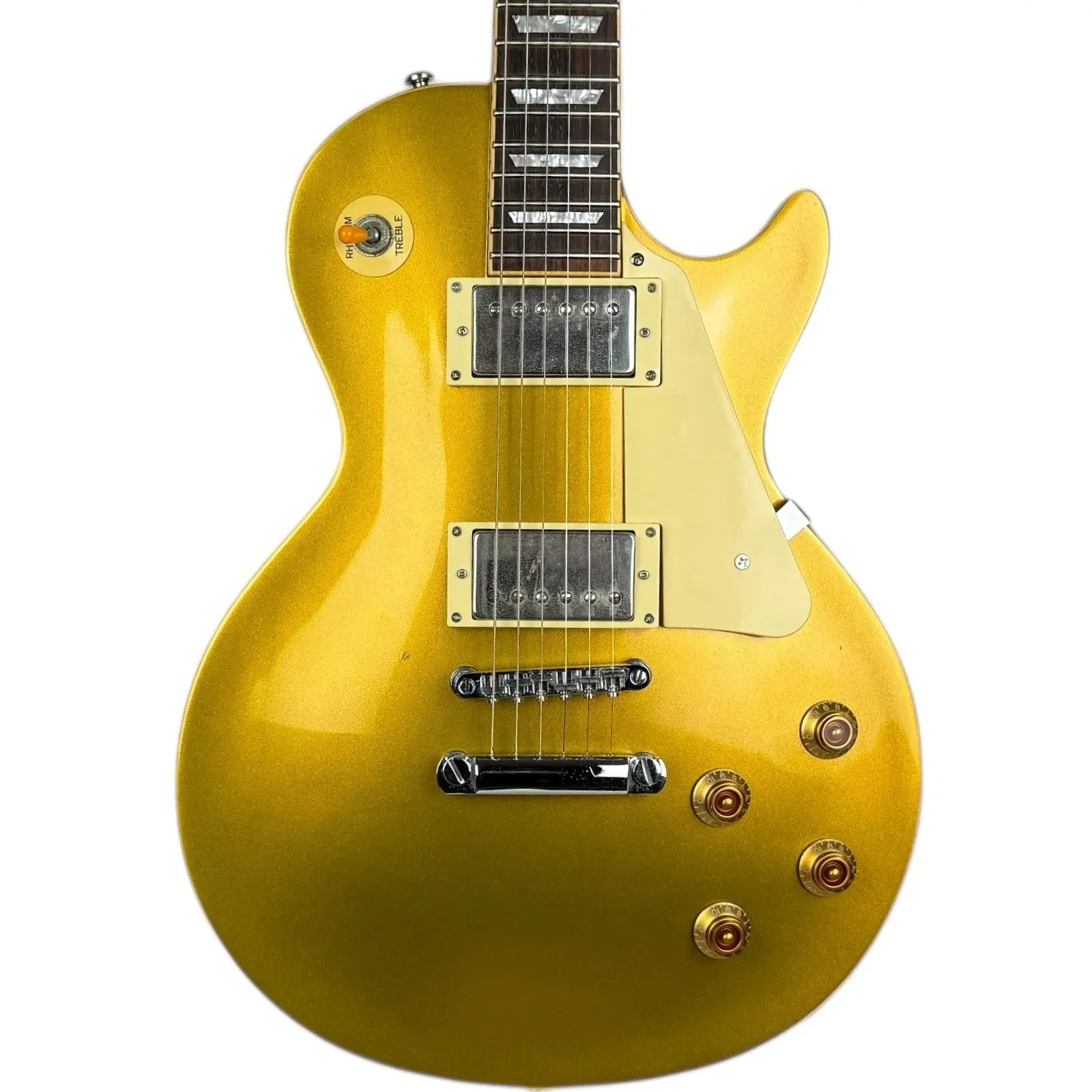 Grass Roots レスポール　limited model Grass Roots Les Paul Limited Model 2009 - Goldtop - Pat's Guitars
