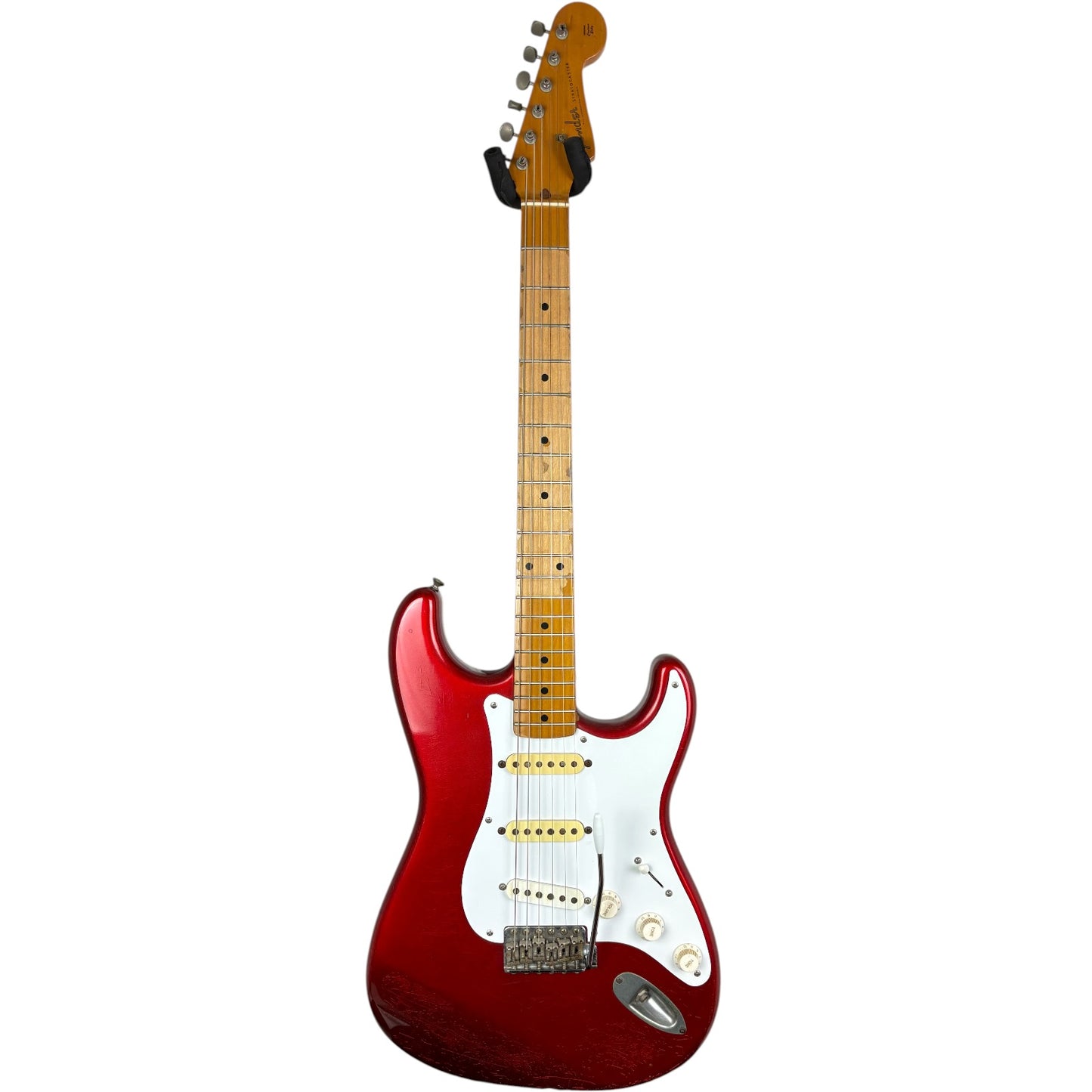 Fender Japan Stratocaster Réédition 57 1984-1987 - Rouge Pomme d'Amour