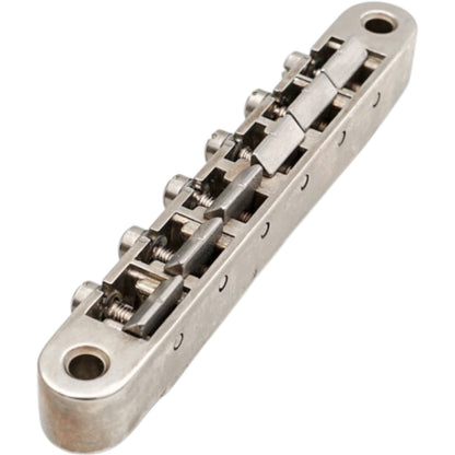 Faber ABRM-TA ABRM Bridge, Fits 4mm studs, Aged Nickel, Titanium saddles