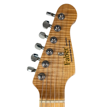 Faber FA130S-CHM-HSS Stratocaster – Тъмно черешов слънчев изблик