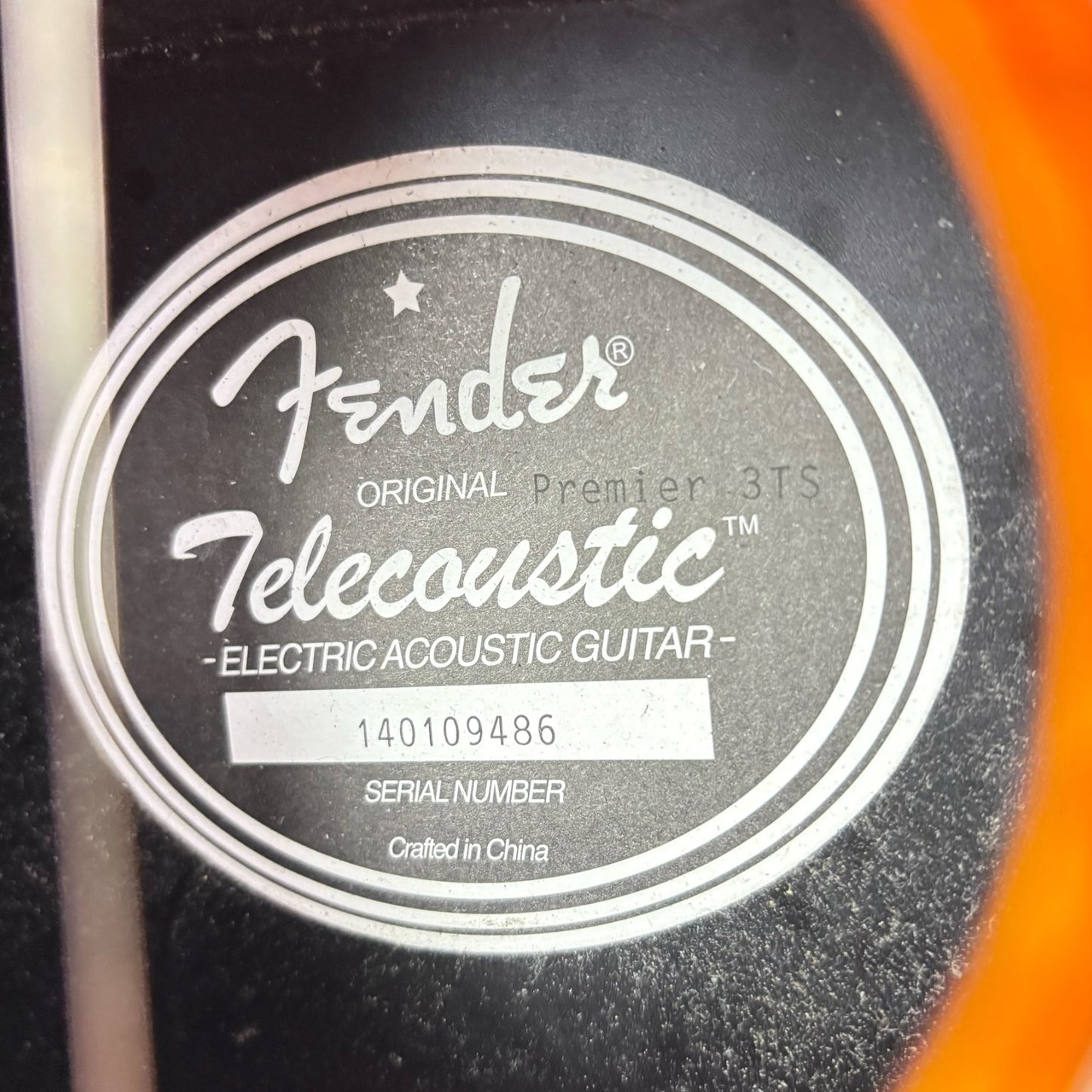 Fender Telecoustic 2014 - Flame Maple Sunburst