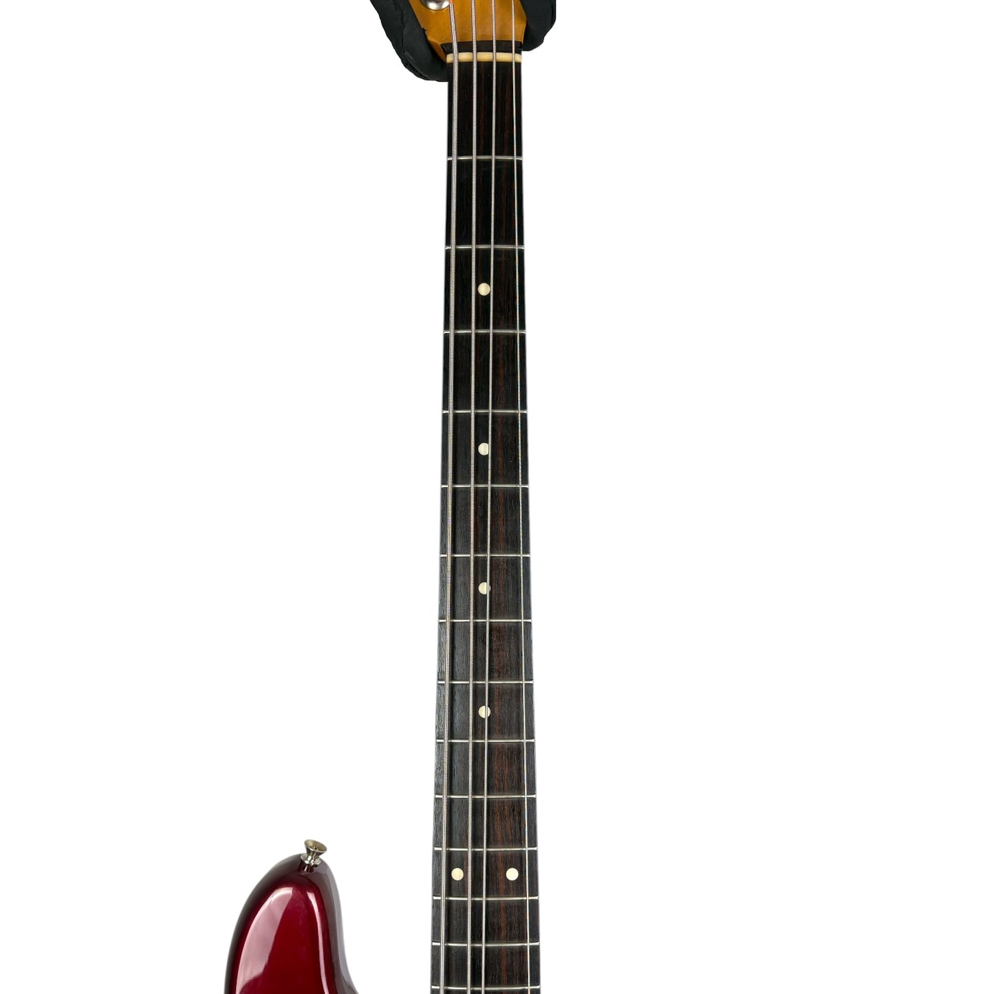 Fender Japan Jazz Bass Réédition Années 60 1994-1995 - Rouge Vieux Candy Apple