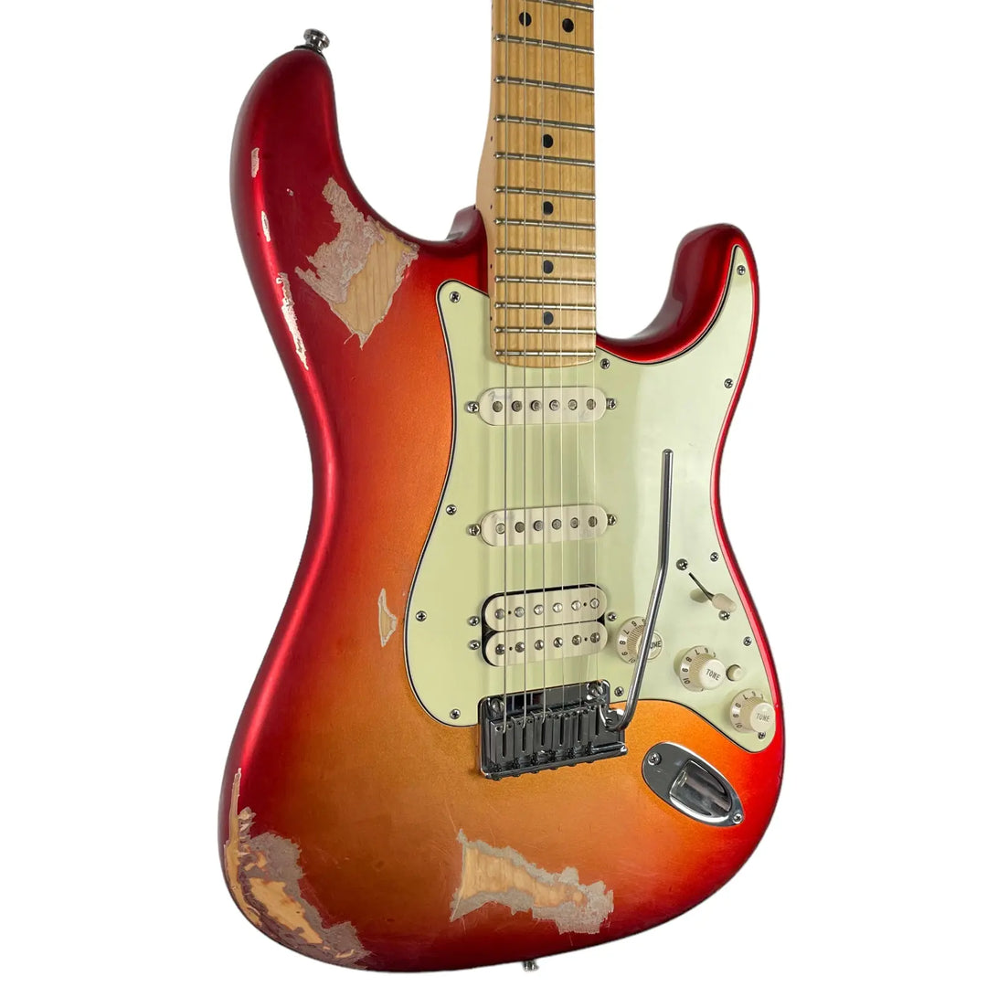 Fender American Deluxe Stratocaster 2010 - Cherry Burst - Pat´s Guitars