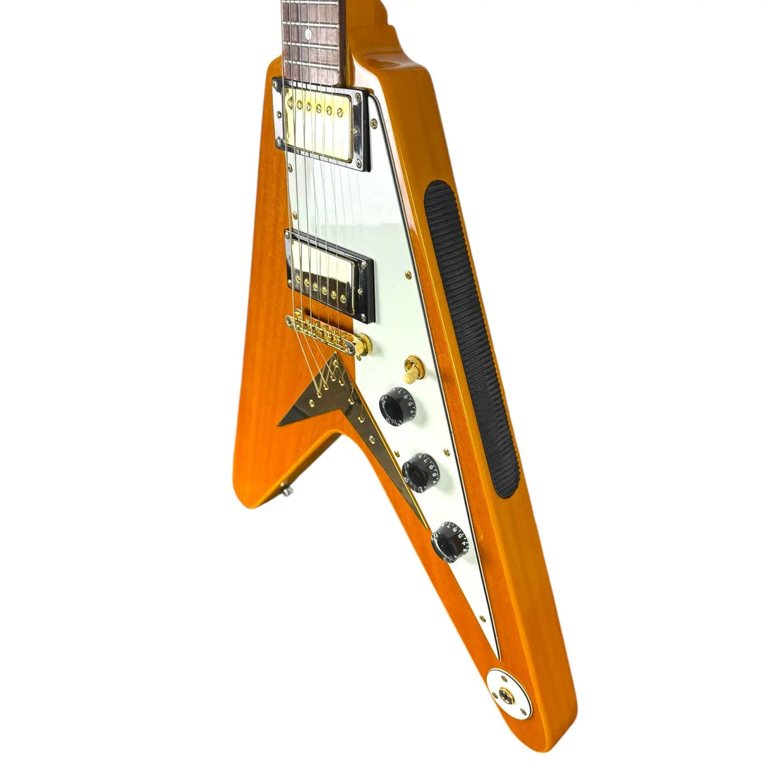 Epiphone Korina Flying V 2001 - Antique Natural - Pat´s Guitars