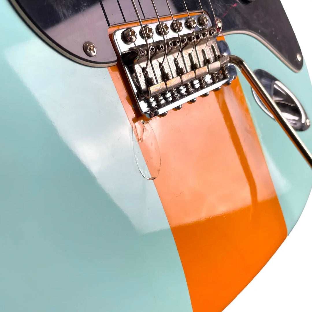 Fender American Stratocaster 2004 - Orange Stripe Painted - Pat´s Guitars