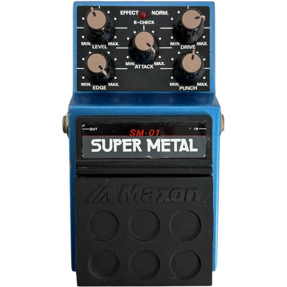 Maxon SM-01 Super Metal Effektpedal - Vintage Japan