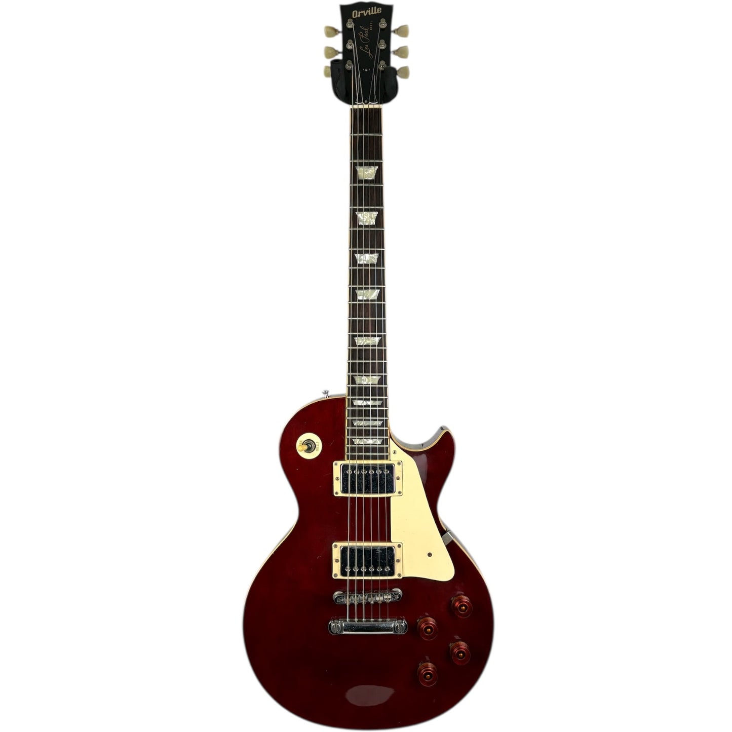 Orville Les Paul Standard 1990 - Víno červená