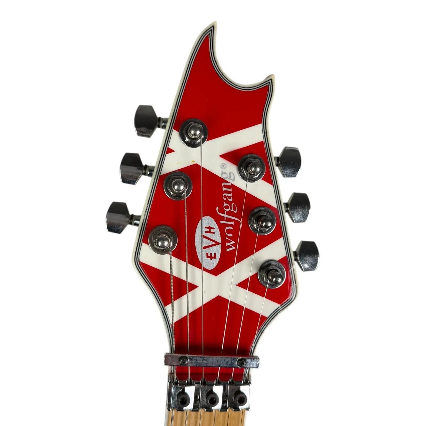 EVH Wolfgang - Striped Red Black White EVH