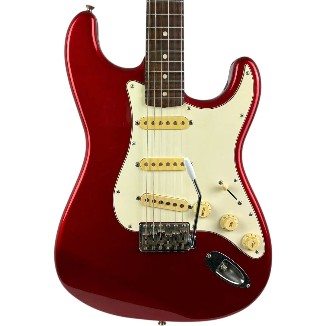 Fender Stratocaster Scalopped Red Fender