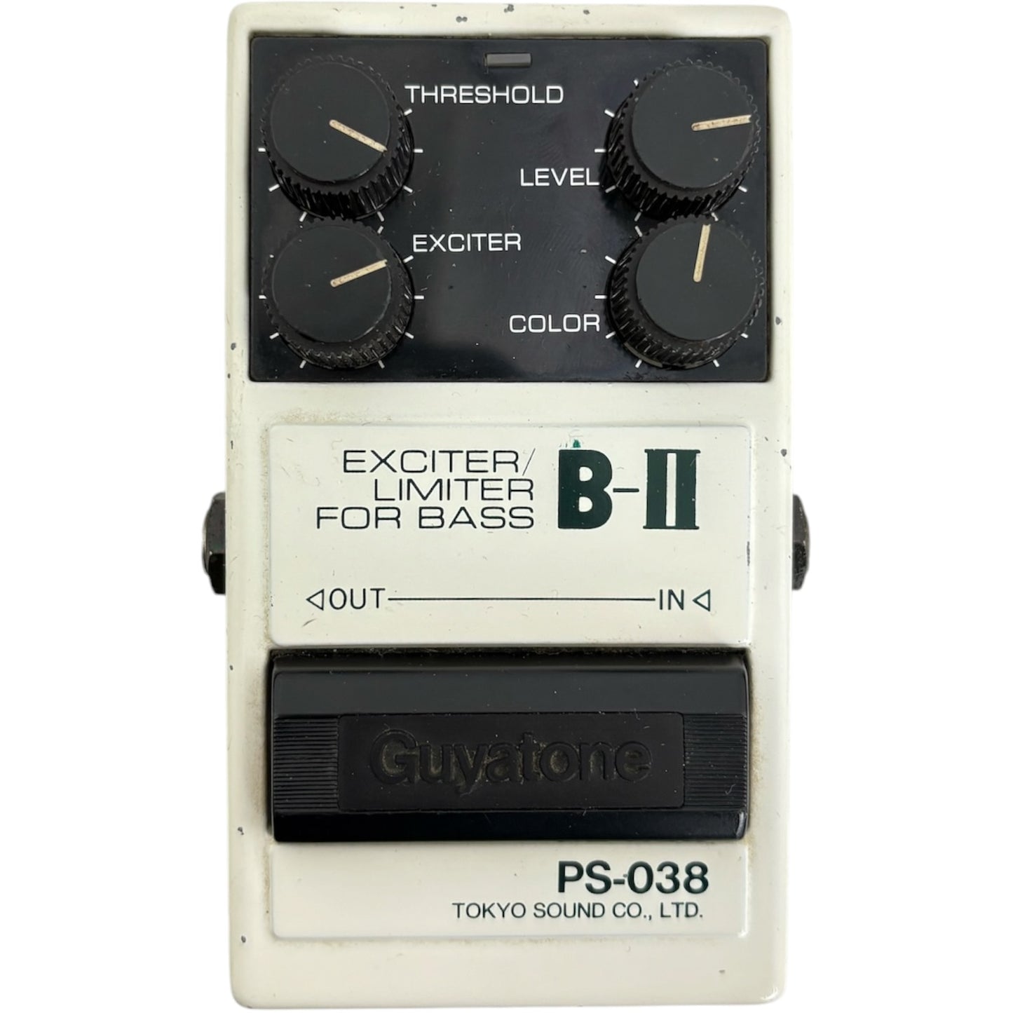 Guyatone PS-038 Bass Exciter/Limiter B-II 1990 efektová pedál - vintage Japonsko