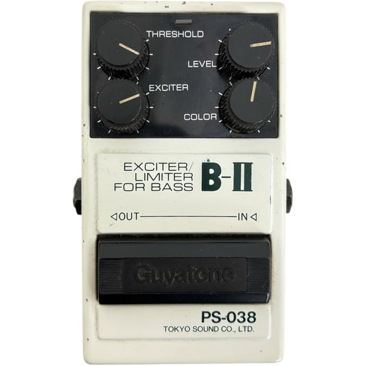 Guyatone PS-038 Bass Exciter/Limiter B-II 1990 Effect Pedal - Vintage Japan