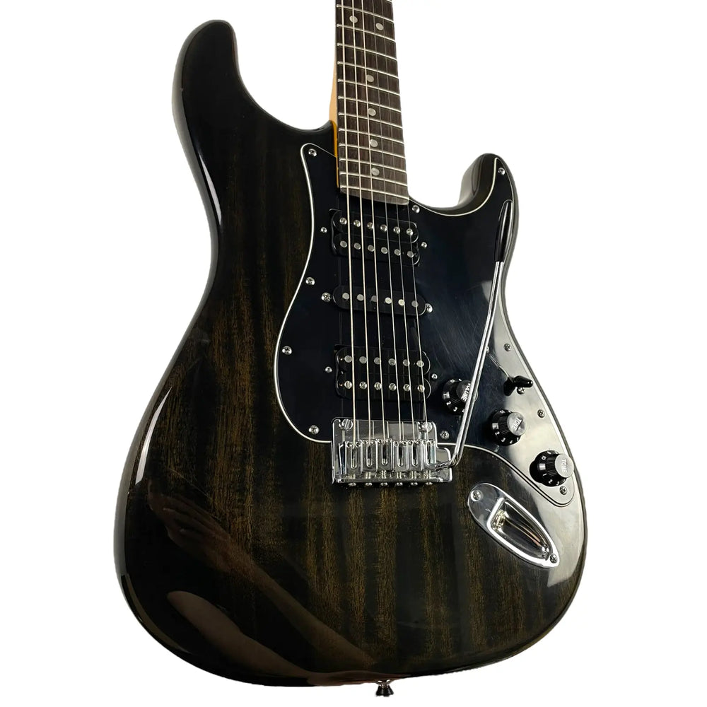 Fender Modern Player Stratocaster HSH 2013 - Charcoal Transparent - Pat´s Guitars