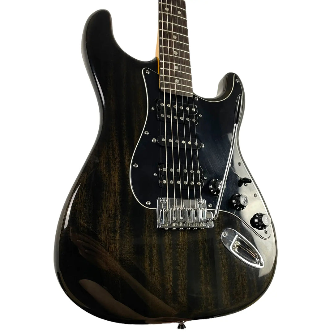 Fender Modern Player Stratocaster HSH 2013 - Charcoal Transparent - Pat´s Guitars