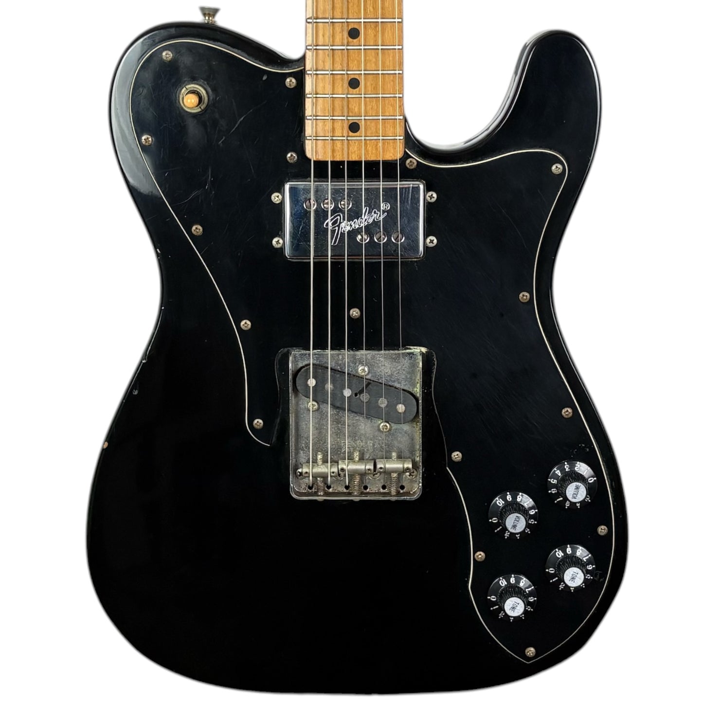 Fender Japan 72 Reissue CTC-55M Telecaster Custom 1989–1990 – černá