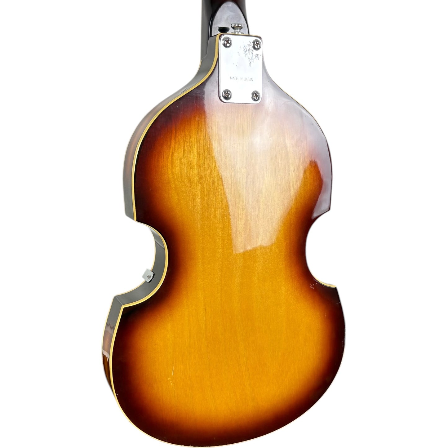 Greco houslová baskytara ze 70. let – Sunburst