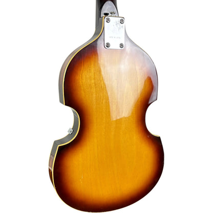 Greco houslová baskytara ze 70. let – Sunburst