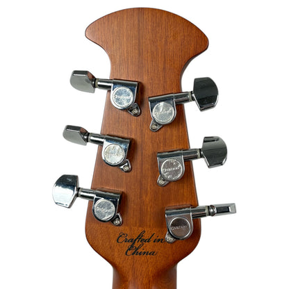 Ovation CE44P-8TQ Akustická 2017 – průsvitná modrá