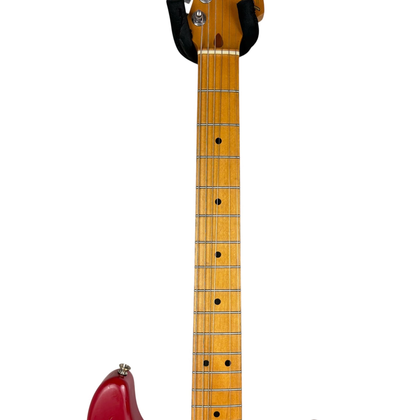 Fender Japan Stratocaster 1988-1989 – přelakováno na červenou