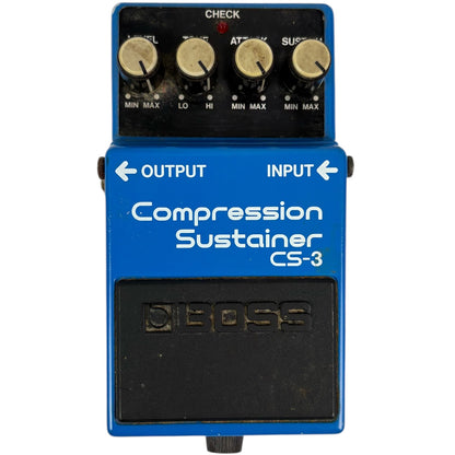 Pedal de efecto Boss CS-3 Compresor Sustentador - Japón