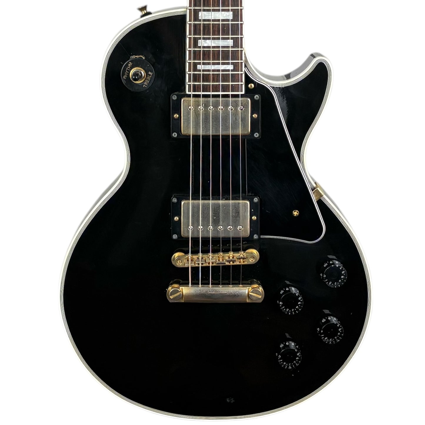 FGN フジゲン レスポールカスタム J-スタンダード 2012年 - エボニー