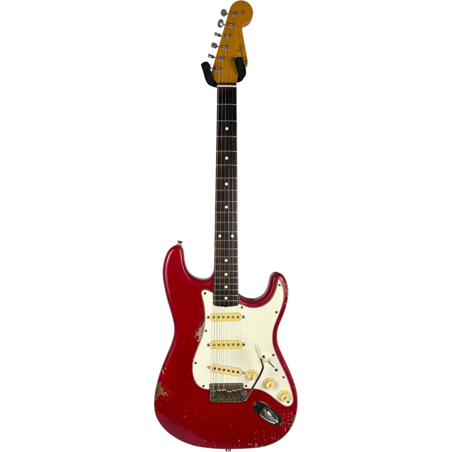 Fender MJT Stratocaster Réédition 60s - Dakota Red - Heavy Relic
