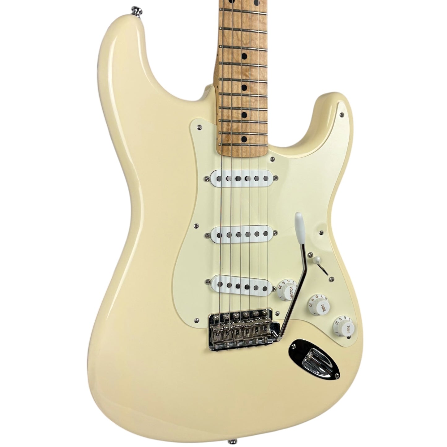 Fender Jimmie Vaughan Tex-Mex Stratocaster 2022 - olympická bílá