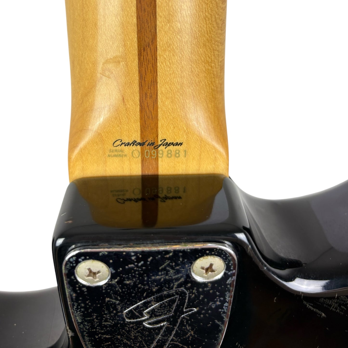 Fender Japan 72 Reissue Stratocaster 1997-2000 - Negru