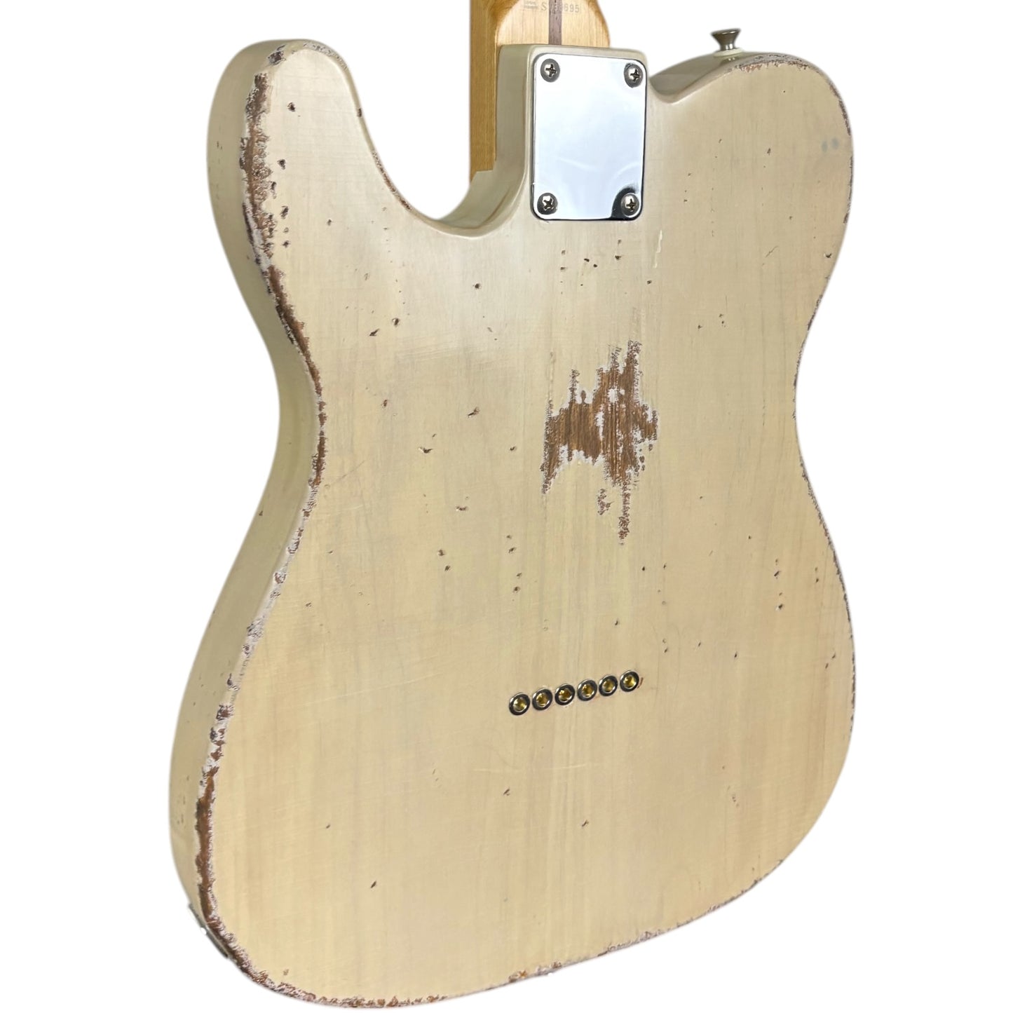 Fender MJT 50s Reissue Telecaster – blond – silně relic upravený