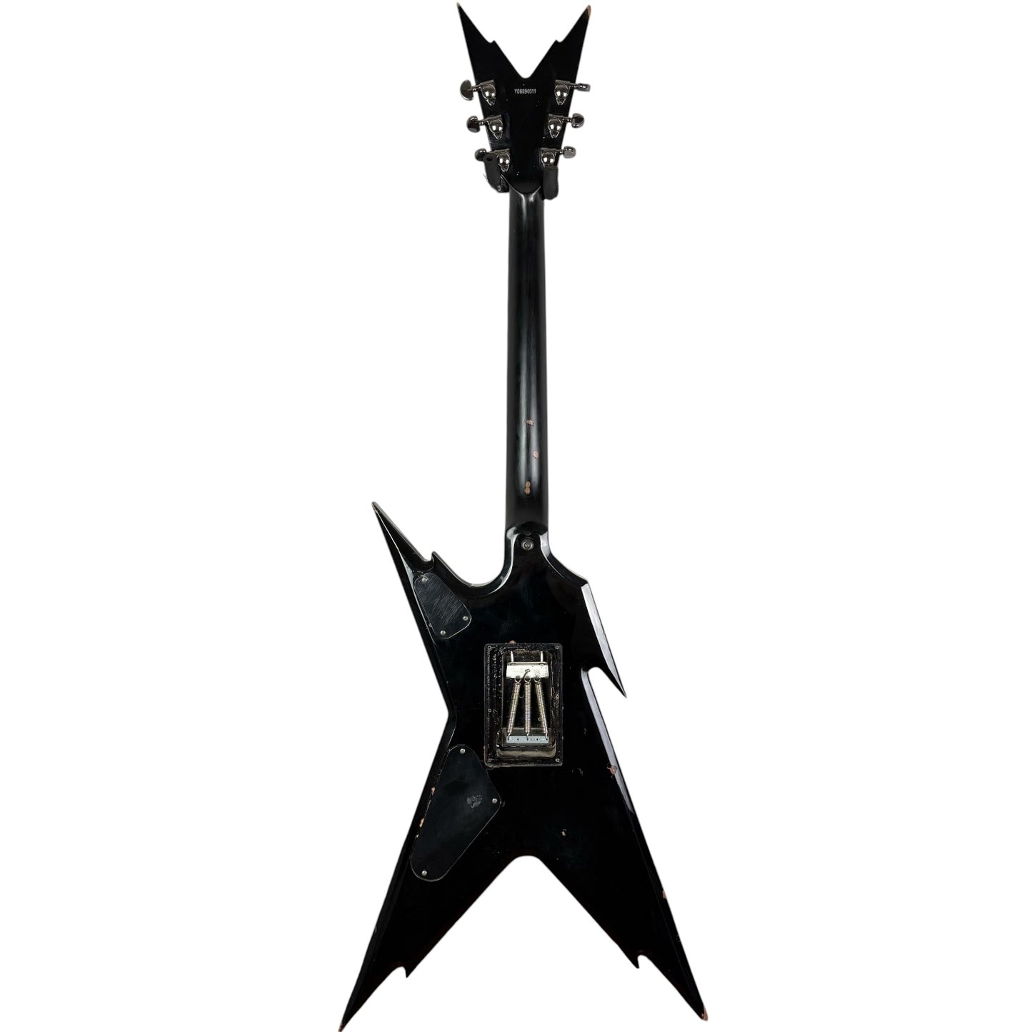 Dean Dimebag Darrel Signature Razorback 2006 - Zwart Zilver