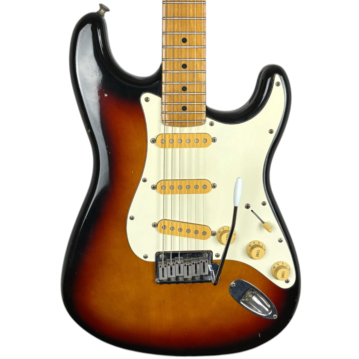 Fender Japan AST-M Stratocaster 1987-1988 - Güneş patlaması
