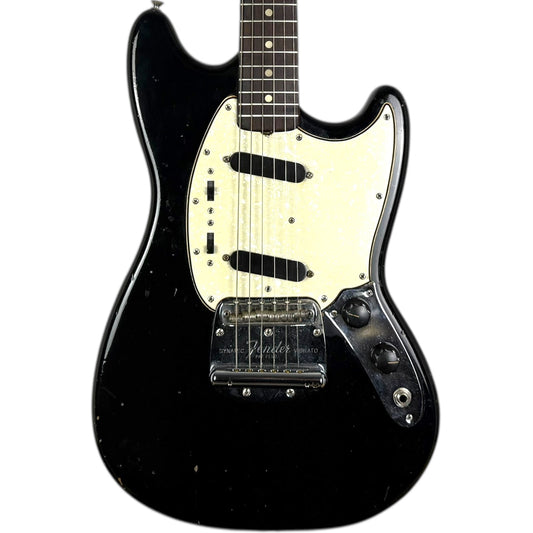 Fender Mustang 1965 - Black Refin Pat´s Guitars